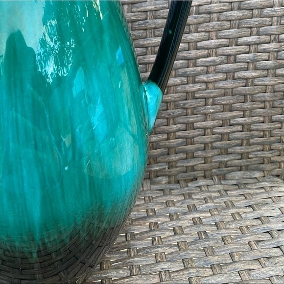 VINTAGE Blue Mountain Pottery Large 13” Tall Vase with Handle Made in Canada HTF - Picture 10 of 13